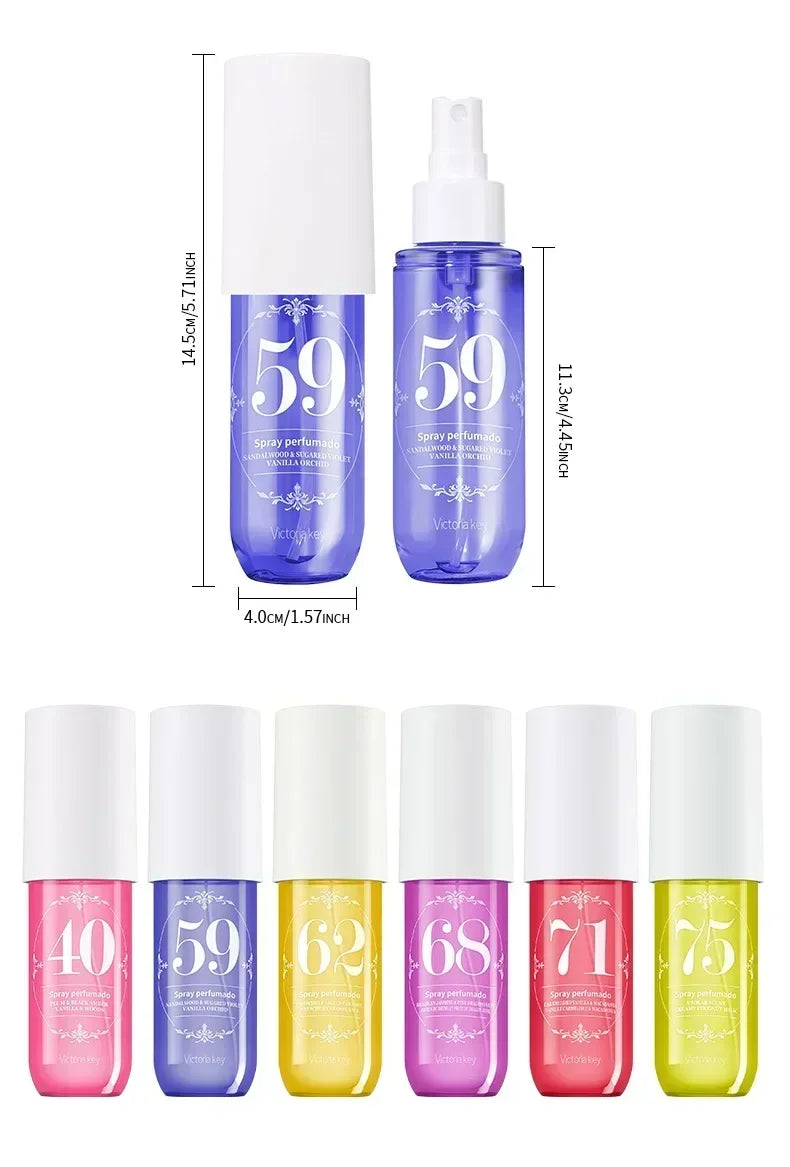 Brume Parfumée Multi-Usage 90ml – Sans Alcool & Longue Tenue