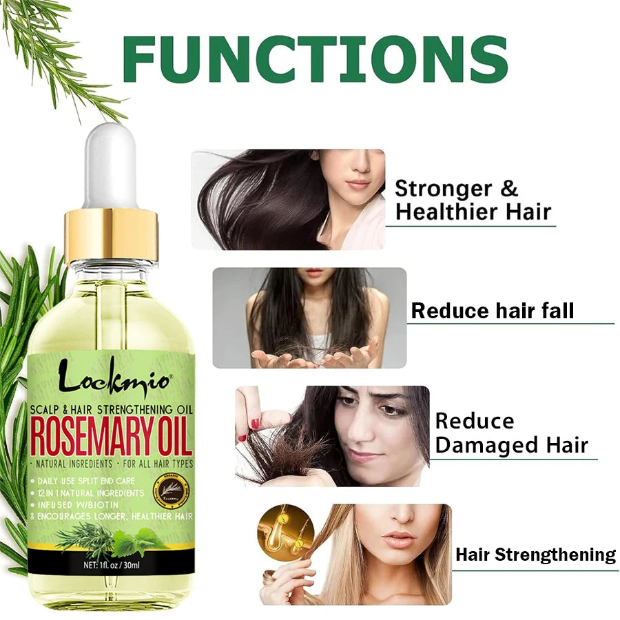 Coffret Soin Cheveux 3-en-1 – Huiles Naturelles & Sérum Anti-Frisottis
