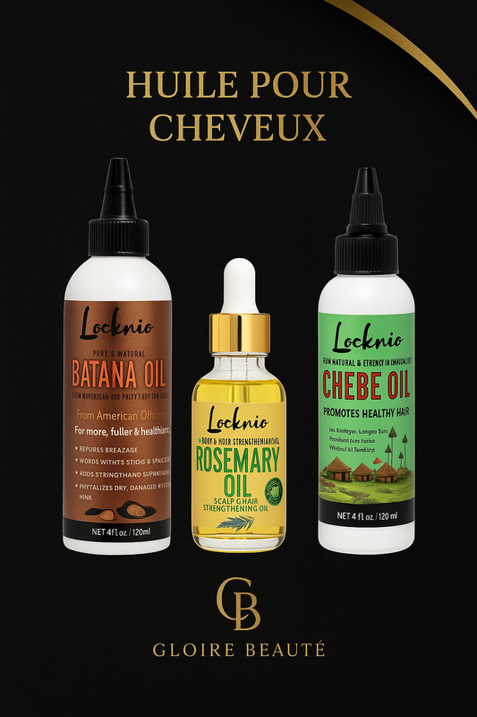 Coffret Soin Cheveux 3-en-1 – Huiles Naturelles & Sérum Anti-Frisottis