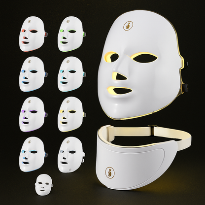Appareil Visage & Cou LED – Soin Anti-Âge et Éclat