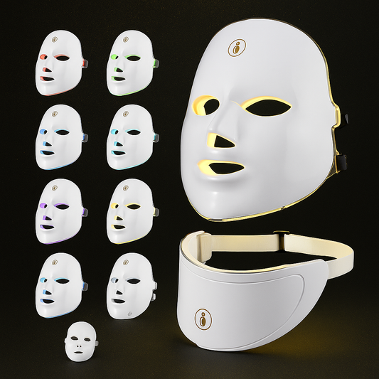 Appareil Visage & Cou LED – Soin Anti-Âge et Éclat